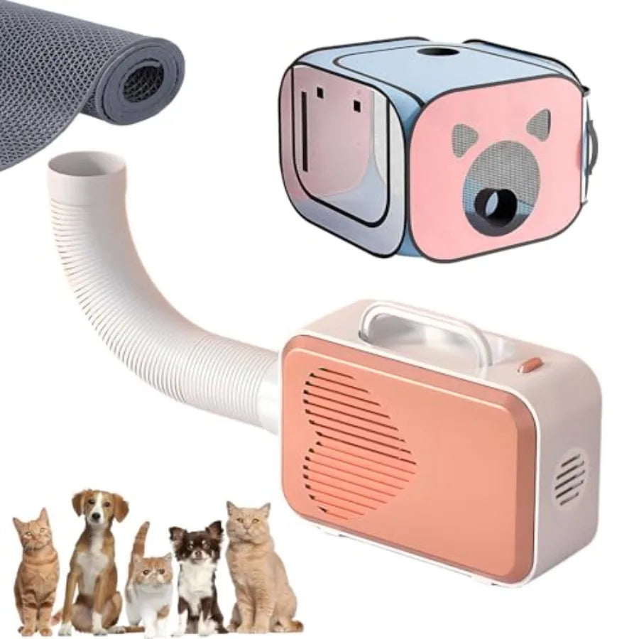 Pet Dryer with Pet Dryer Box 108L