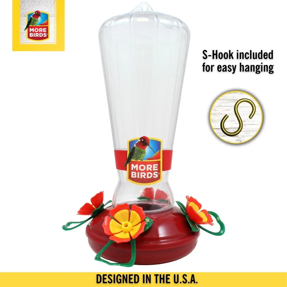 Clear Plastic Hummingbird Feeder