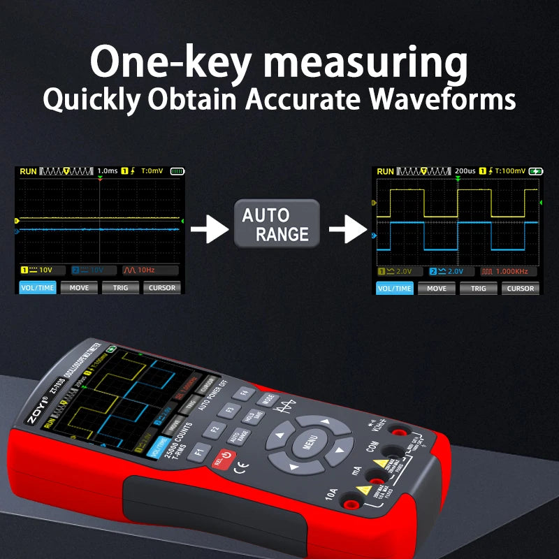 dual-channel oscilloscopemulti-function multimeter