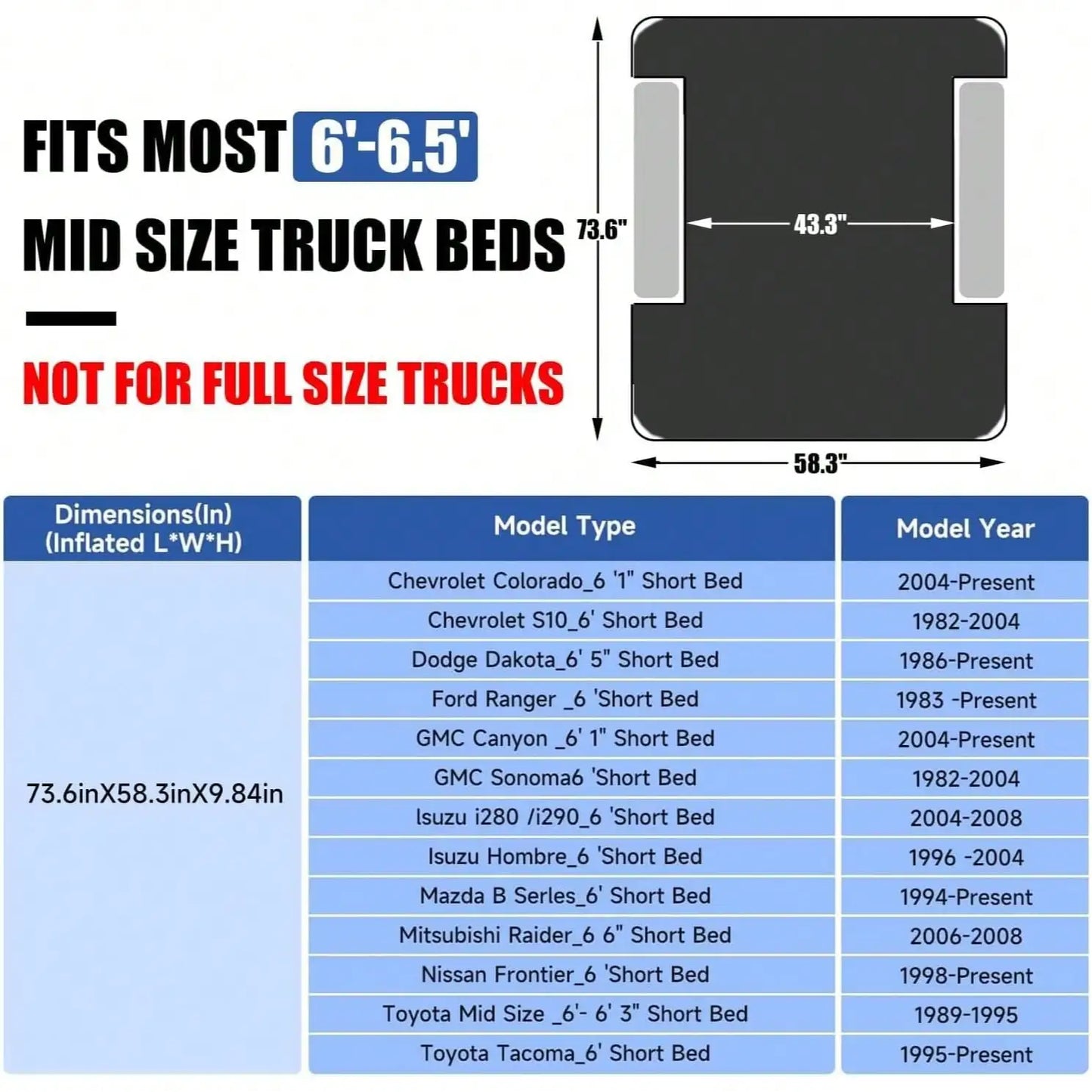 Truck Bed Air Mattress