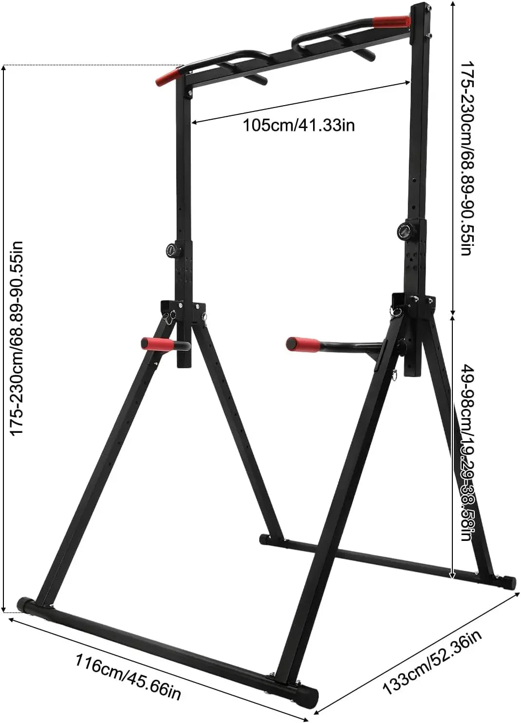 Foldable Pull Up / Dip Station