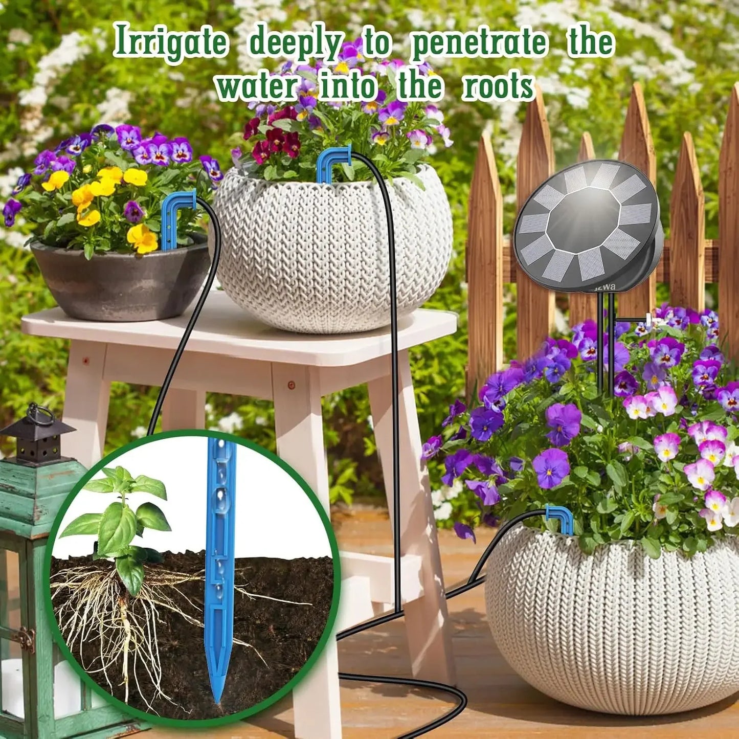 Solar Automatic Drip Irrigation System Kit