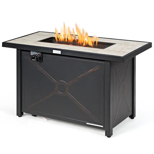 42 Inch 60000 BTU Propane Fire Pit Table