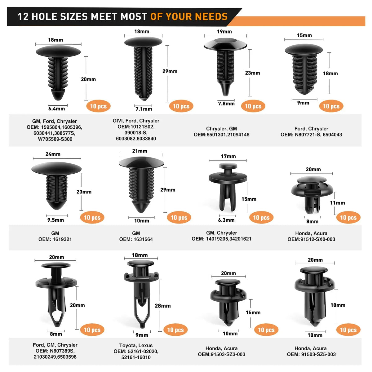 Trim Removal Tool Kit