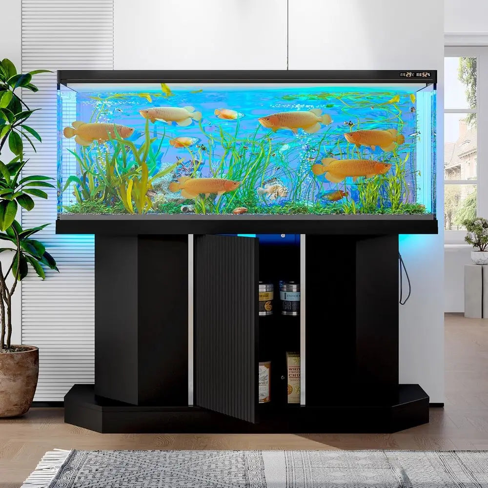 55-75 Gallon Fish Tank Stand with Power Outlet