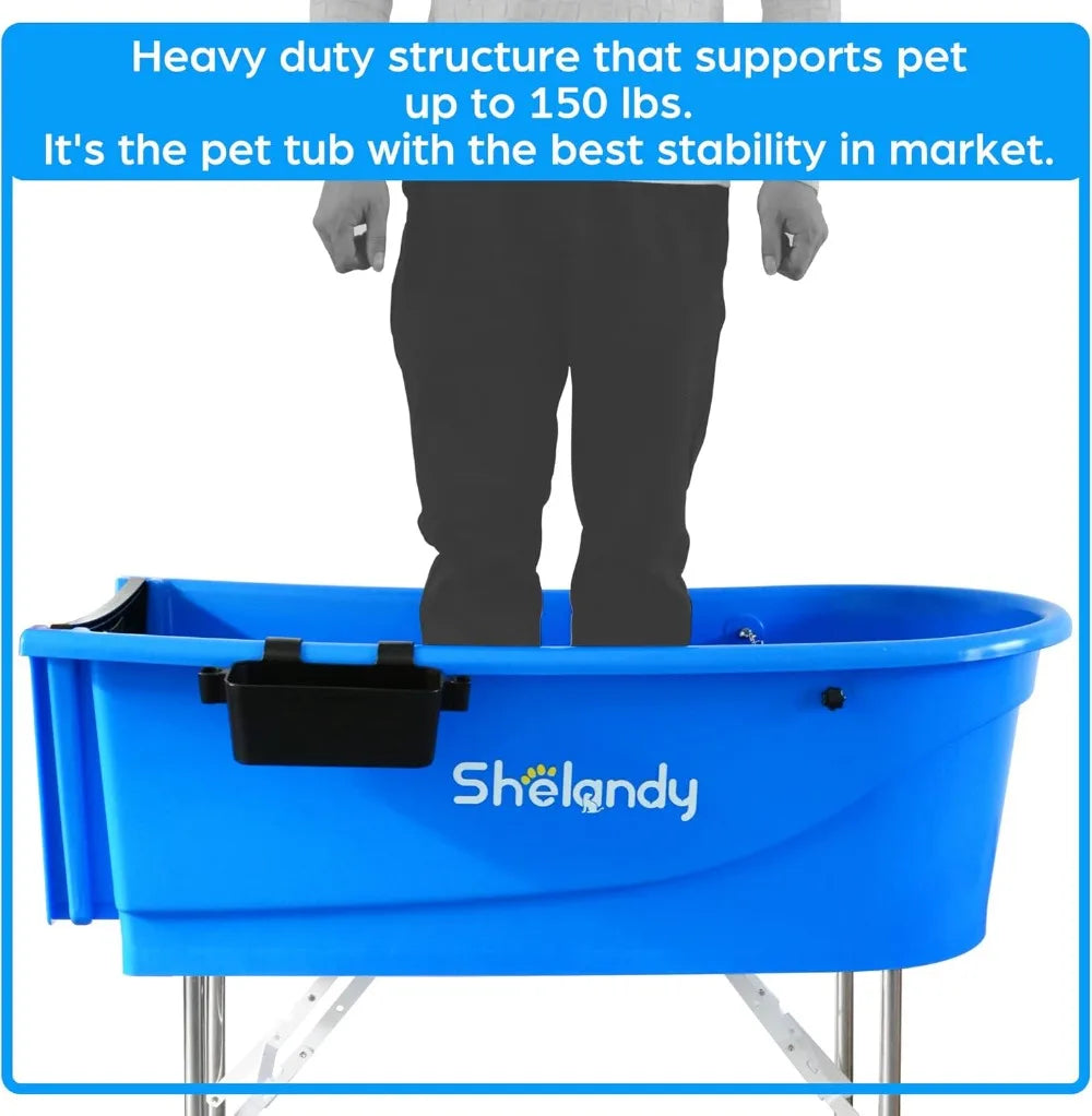45 Inch Foldable Dog Wash Station