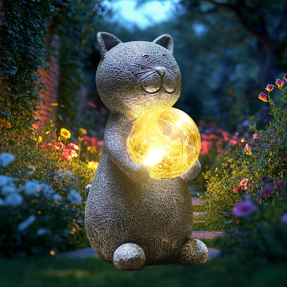 Garden Solar Statue Light