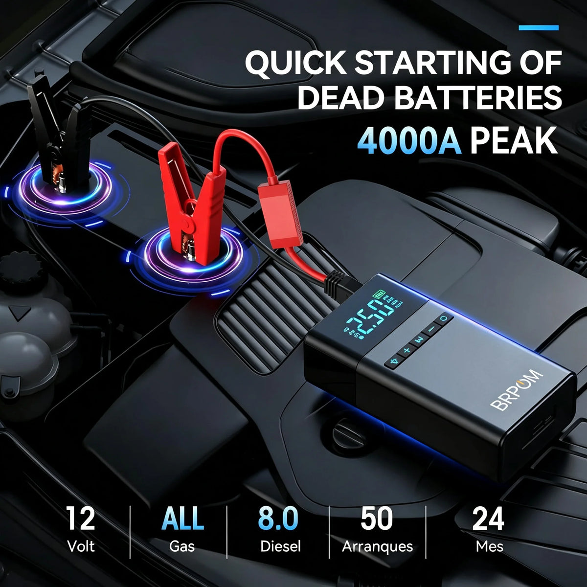 4000A Car Jump Starter