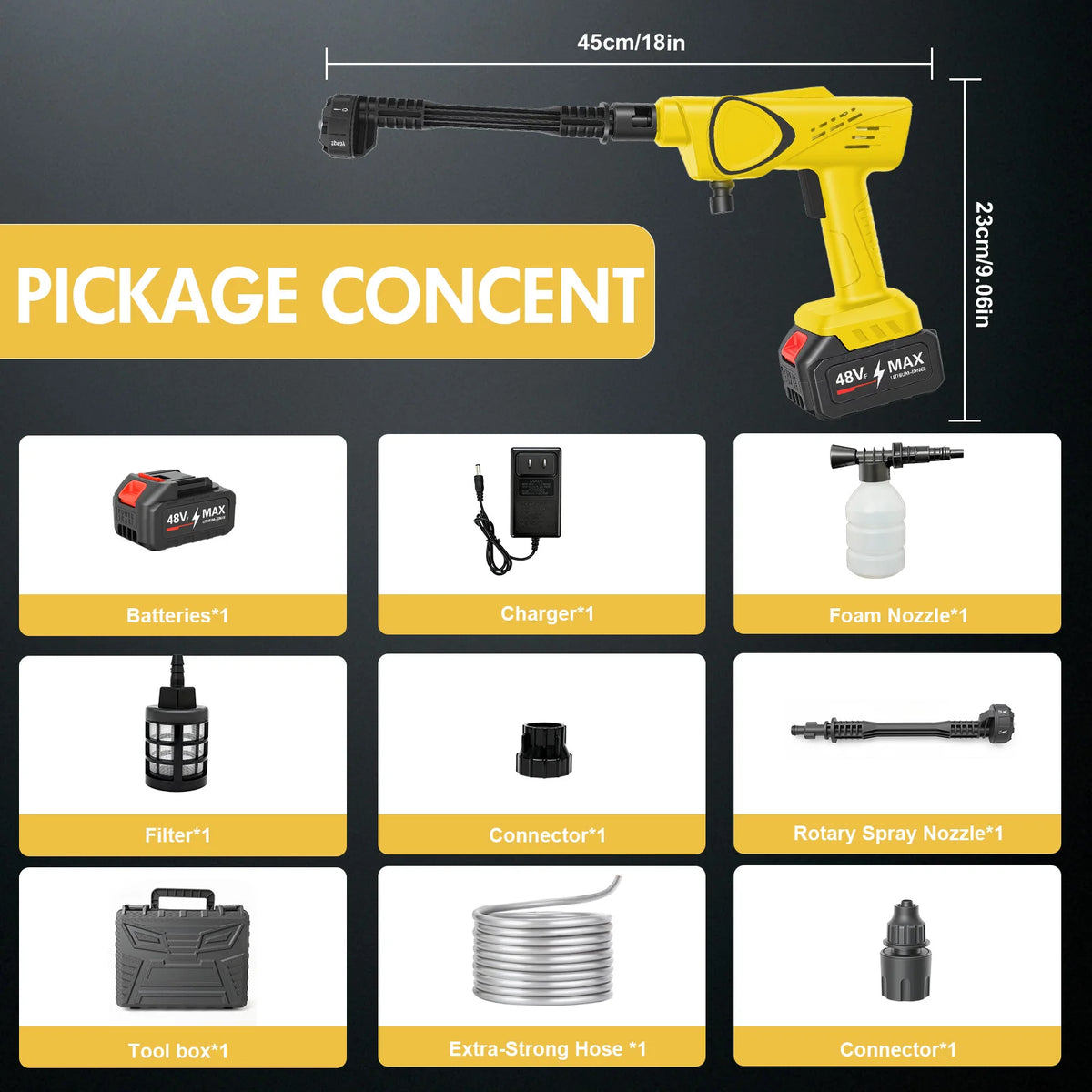 Cordless High-Pressure Washer