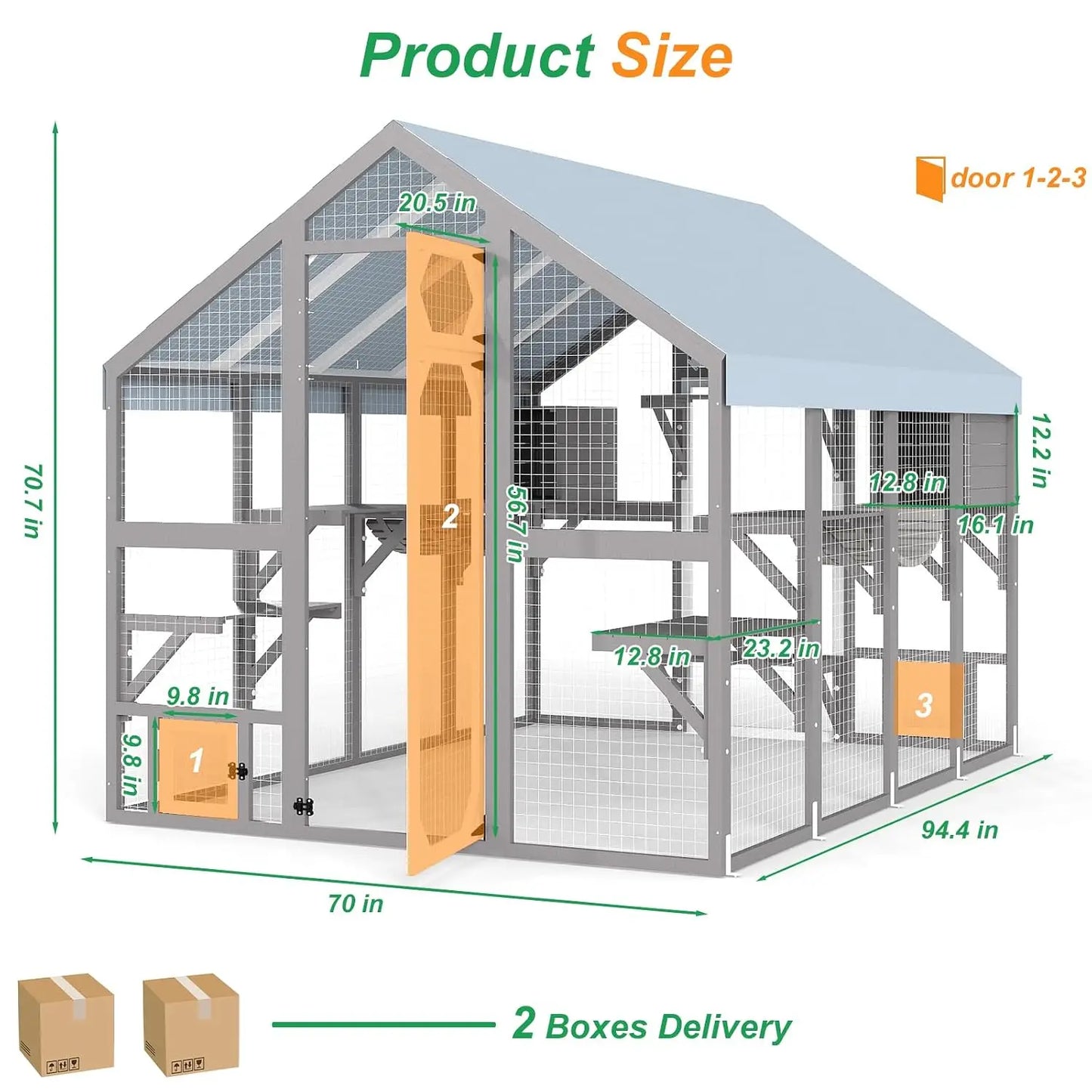 Extra Large Catio Outdoor