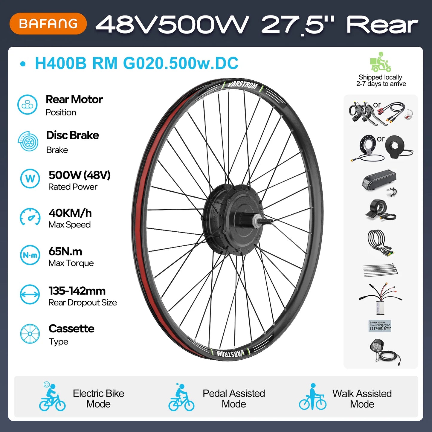 Wheel Hub Drive Electric Bike Conversion