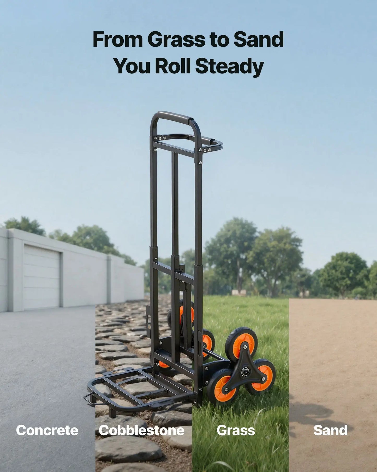 Stair Climbing Cart, 220 lbs