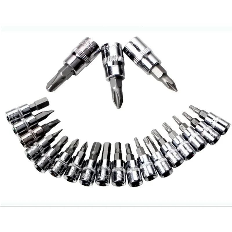 46 Pieces 1/4 Inch Drive Socket Set
