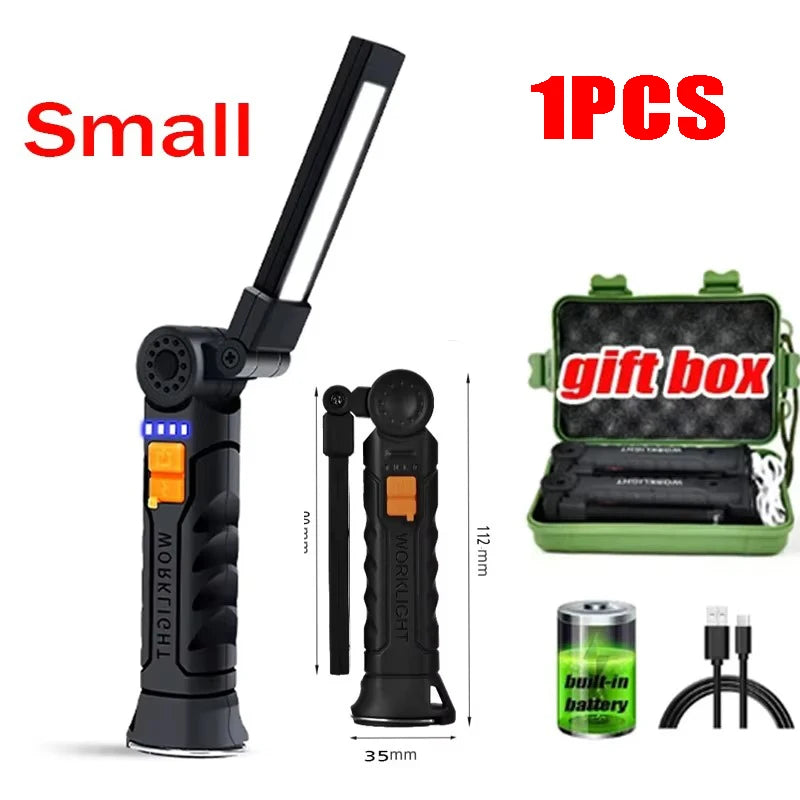 Folding Work Light Rechargeable Magnetic