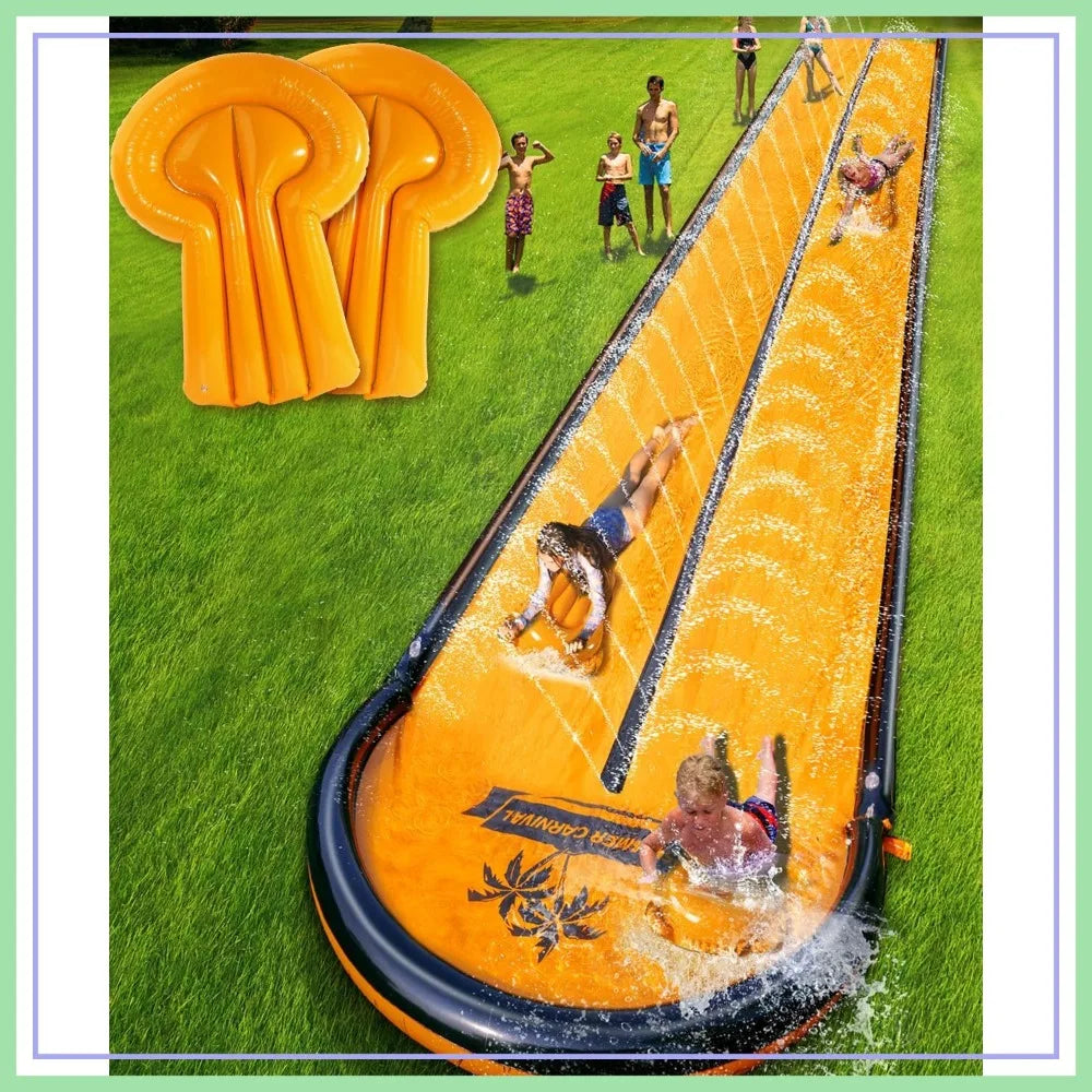 32ft Slip Water Slide for Kids & Adults, Extra Long