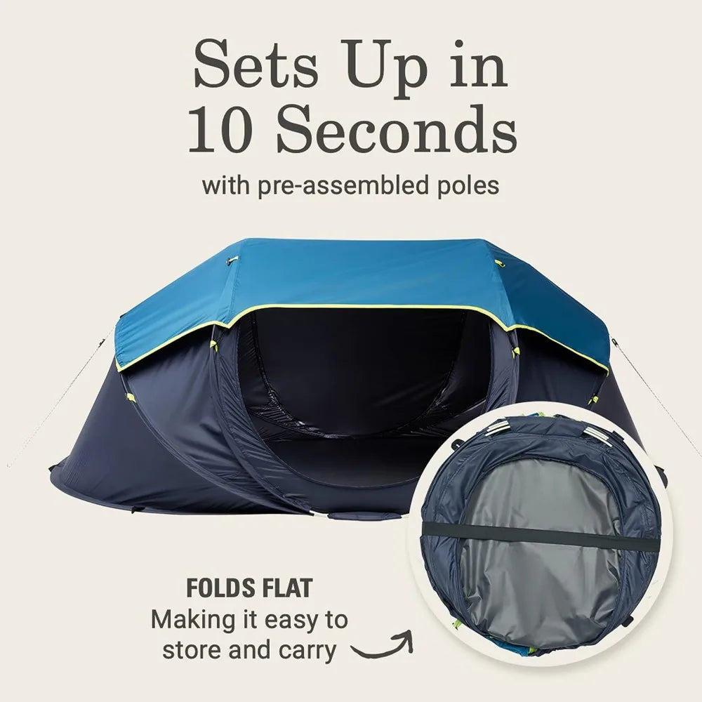 2/4 Person Tent, Sets Up in 10 Seconds