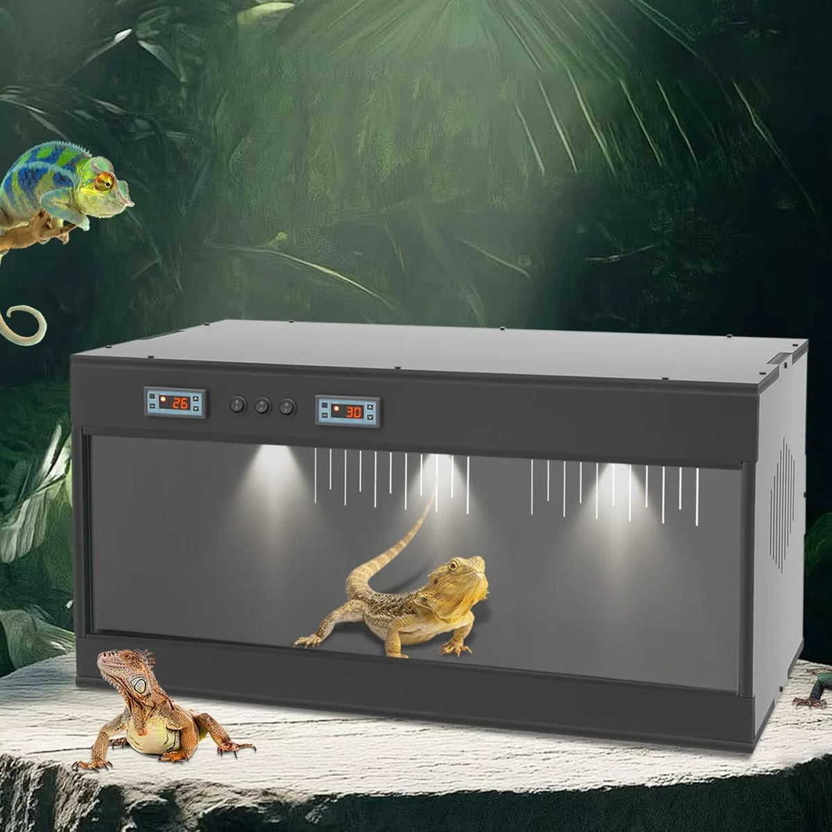 Large Reptile Tank, 31.5x15.8x15.8