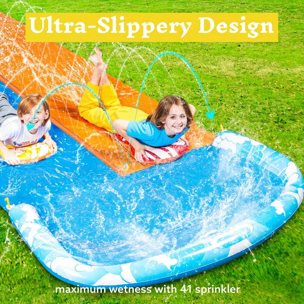 32.5ft  Inflatable Water Slide