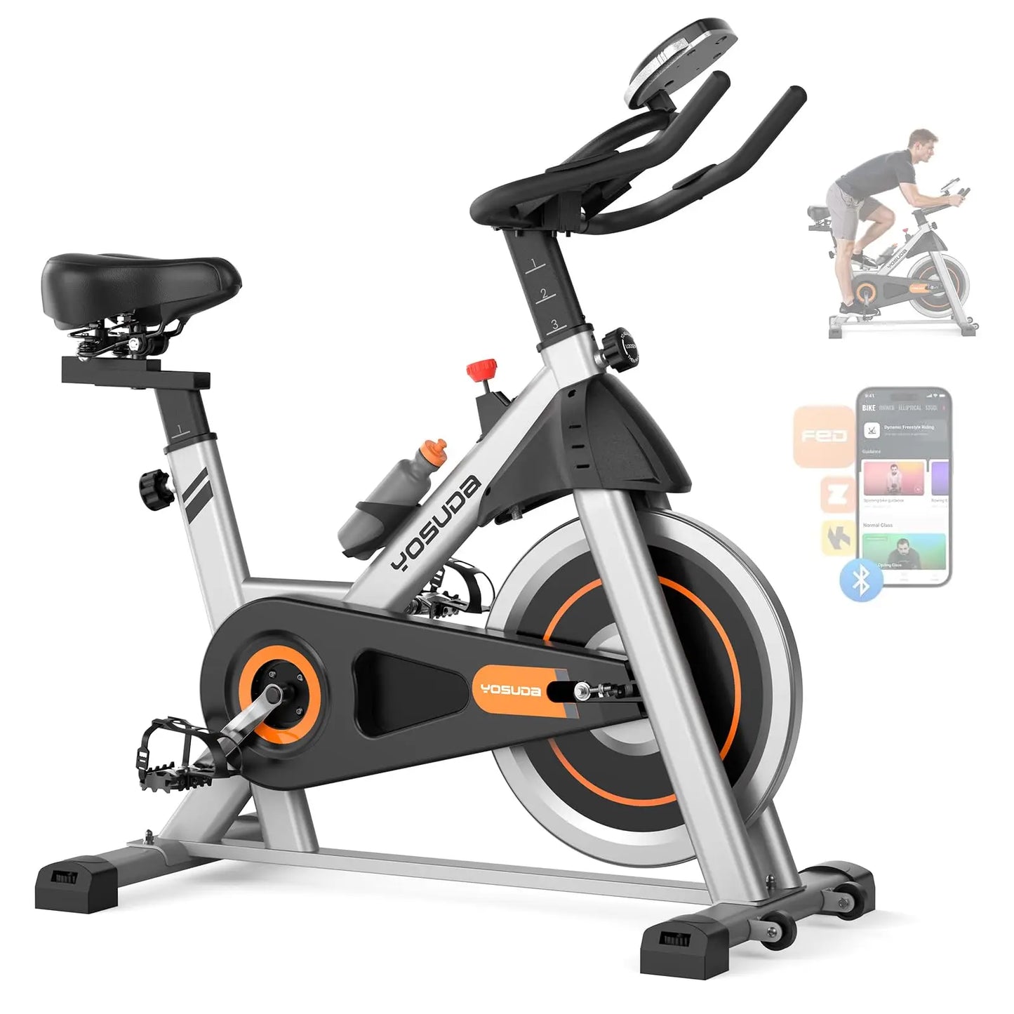 Magnetic Indoor Exercise Bike
