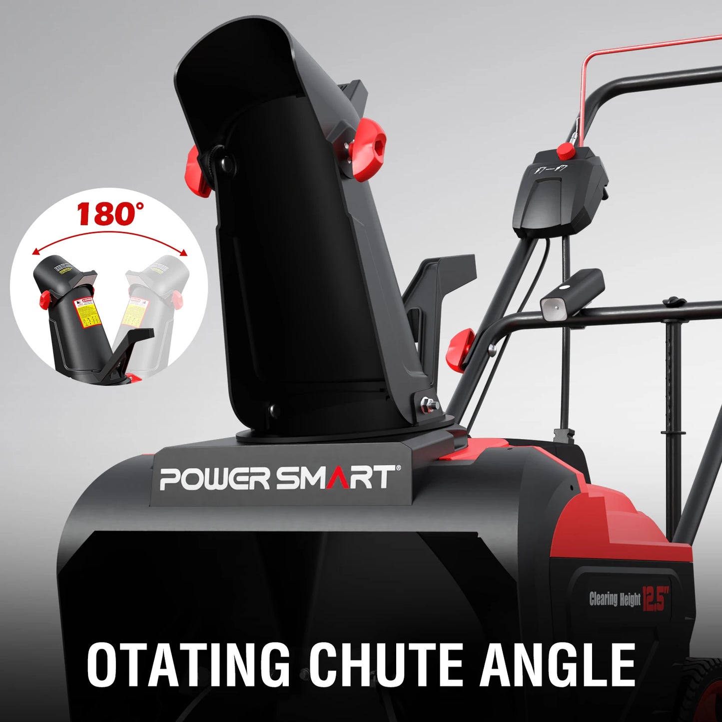 15A Electric Snow Thrower, 21"