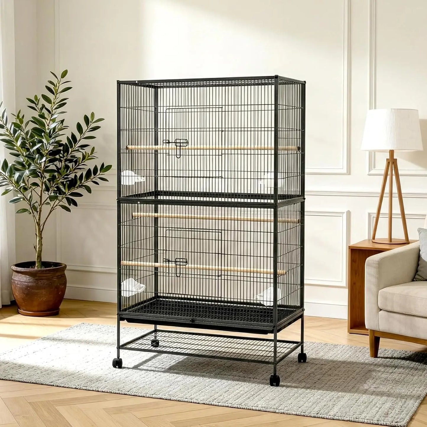 61" H Large Bird Cage