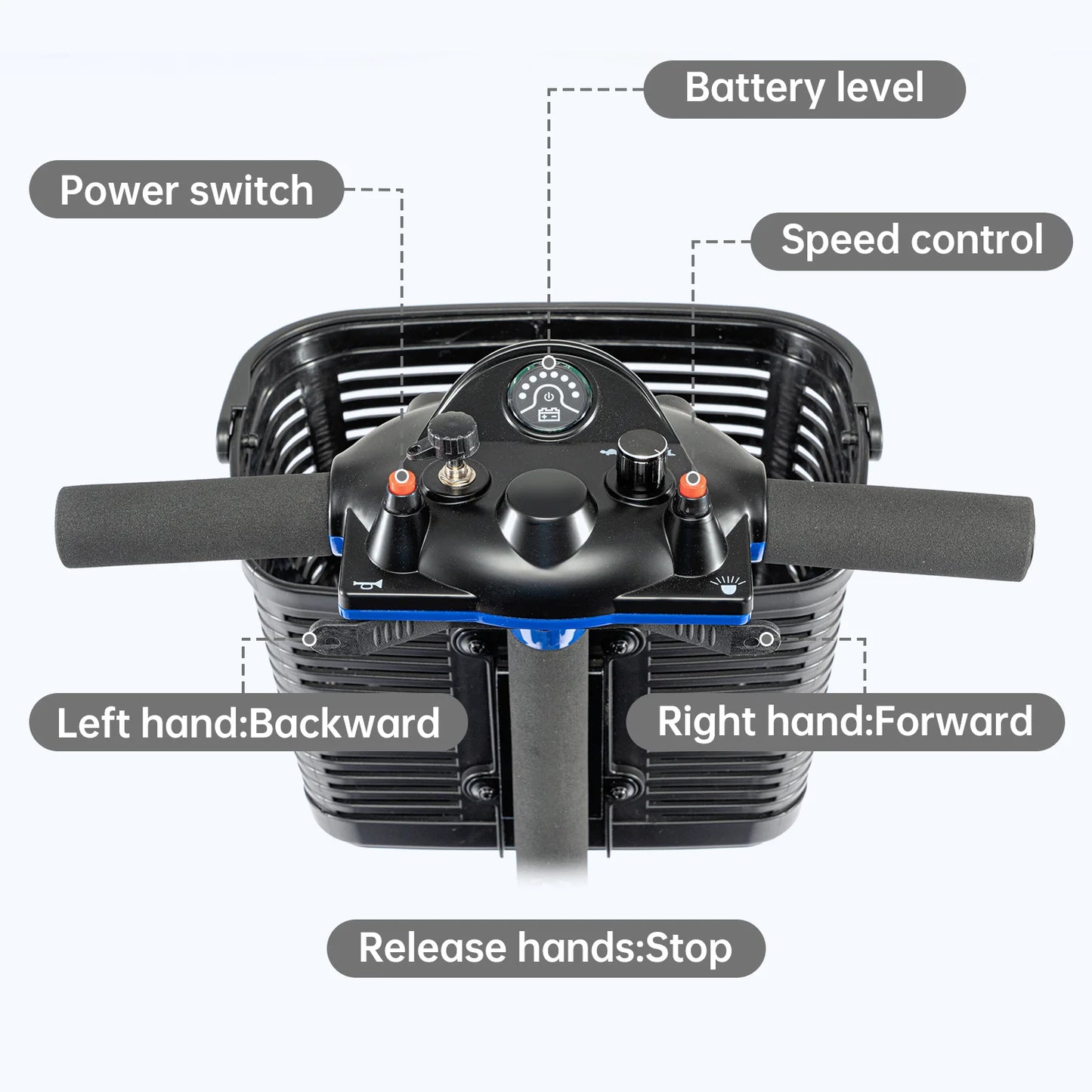 Electric 3 Wheel Mobility Scooter
