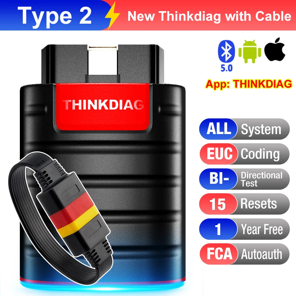 16 Reset 1 Year Free OBD2 Scanner