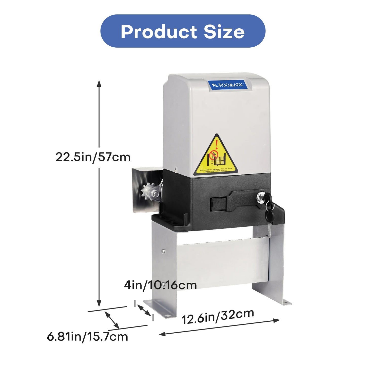 Automatic Sliding Gate Opener Kit