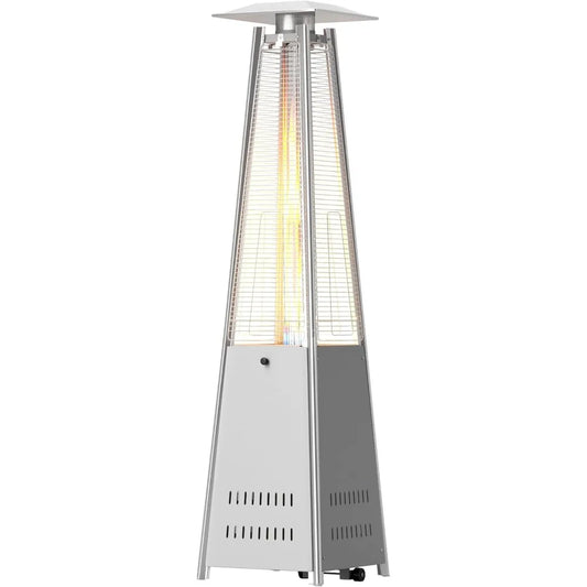 Outdoor Patio Heater, Propane with Wheels