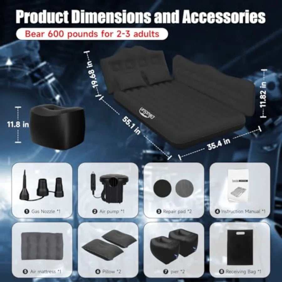 Car Air Mattress, Inflatable