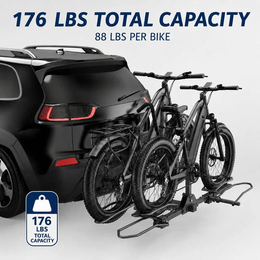 2 Bike Hitch Mount Bike Rack