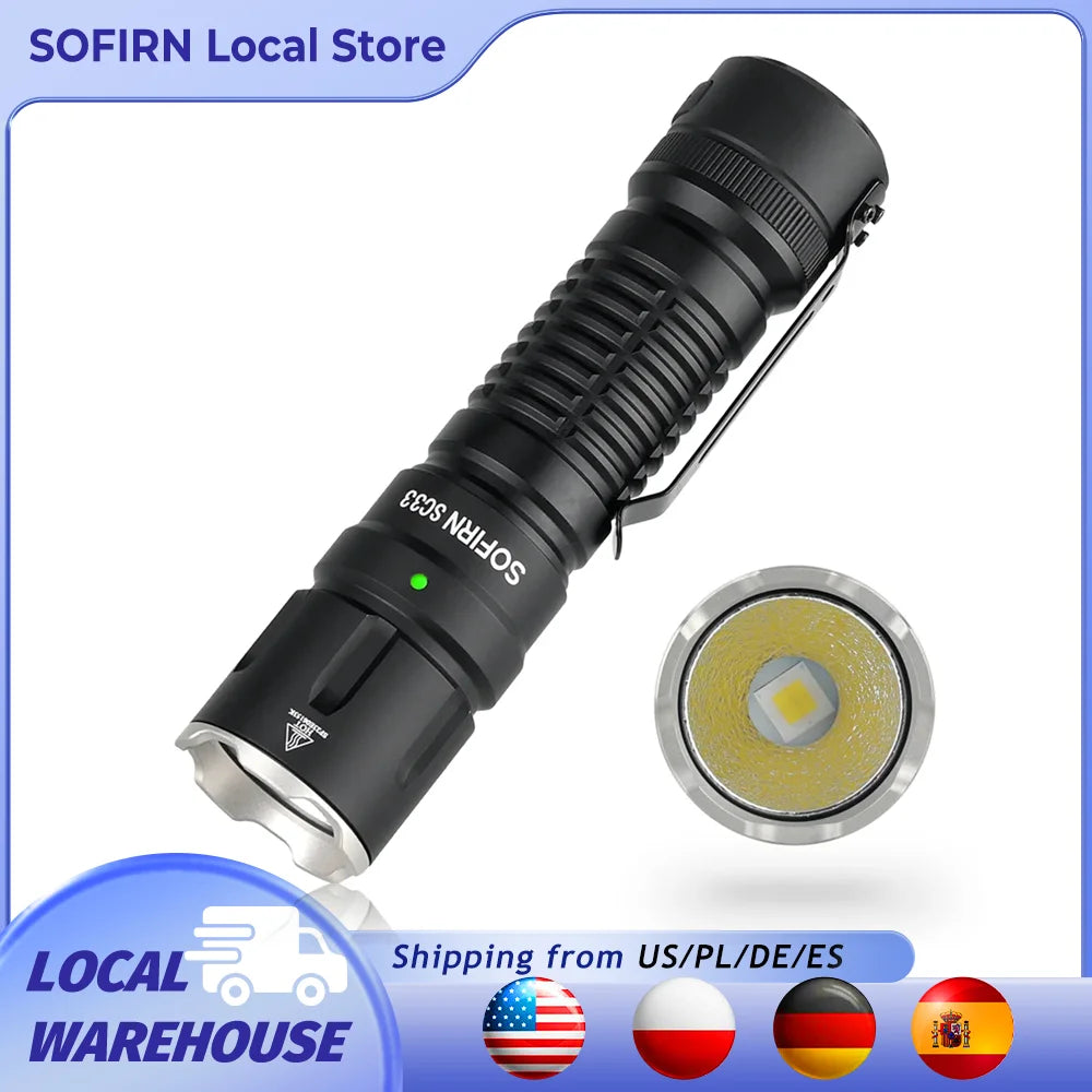 HI LED Flashlight  5200lm