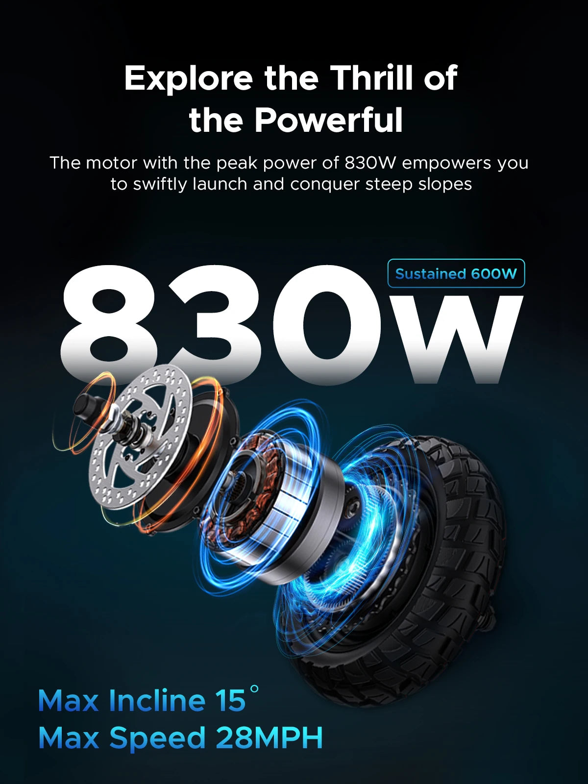Electric Folding Scooter w/ Seat