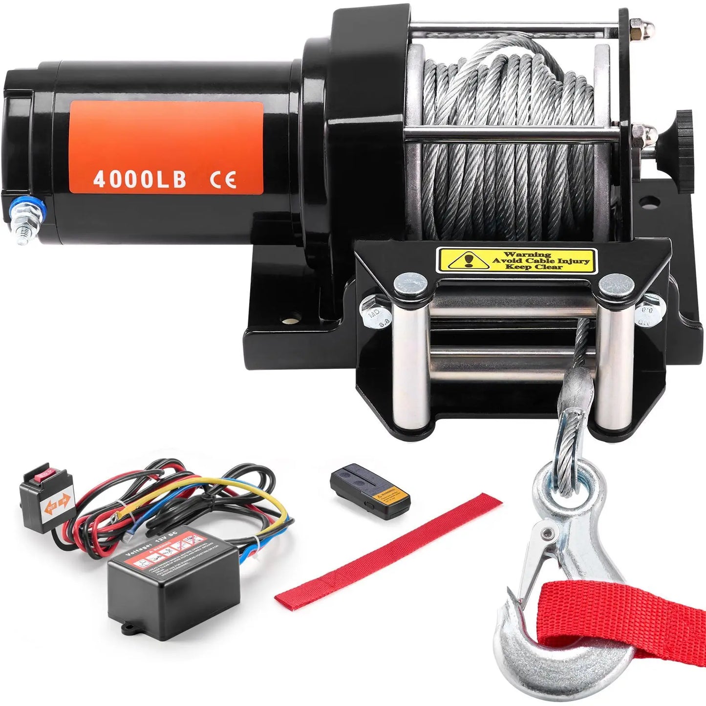 Electric Winch, 4000 lb