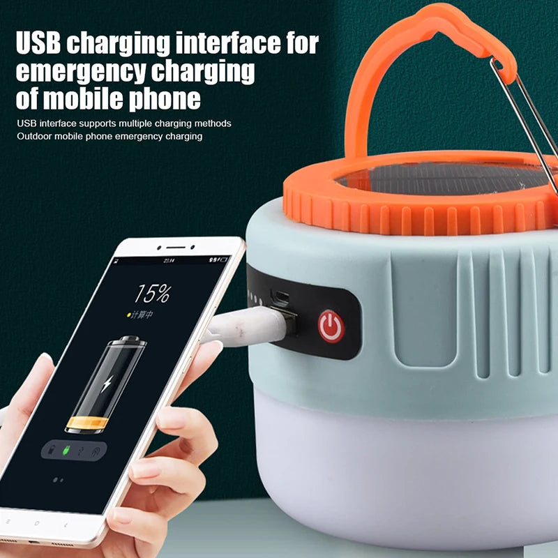 Powerful Solar LED Camping Lamp