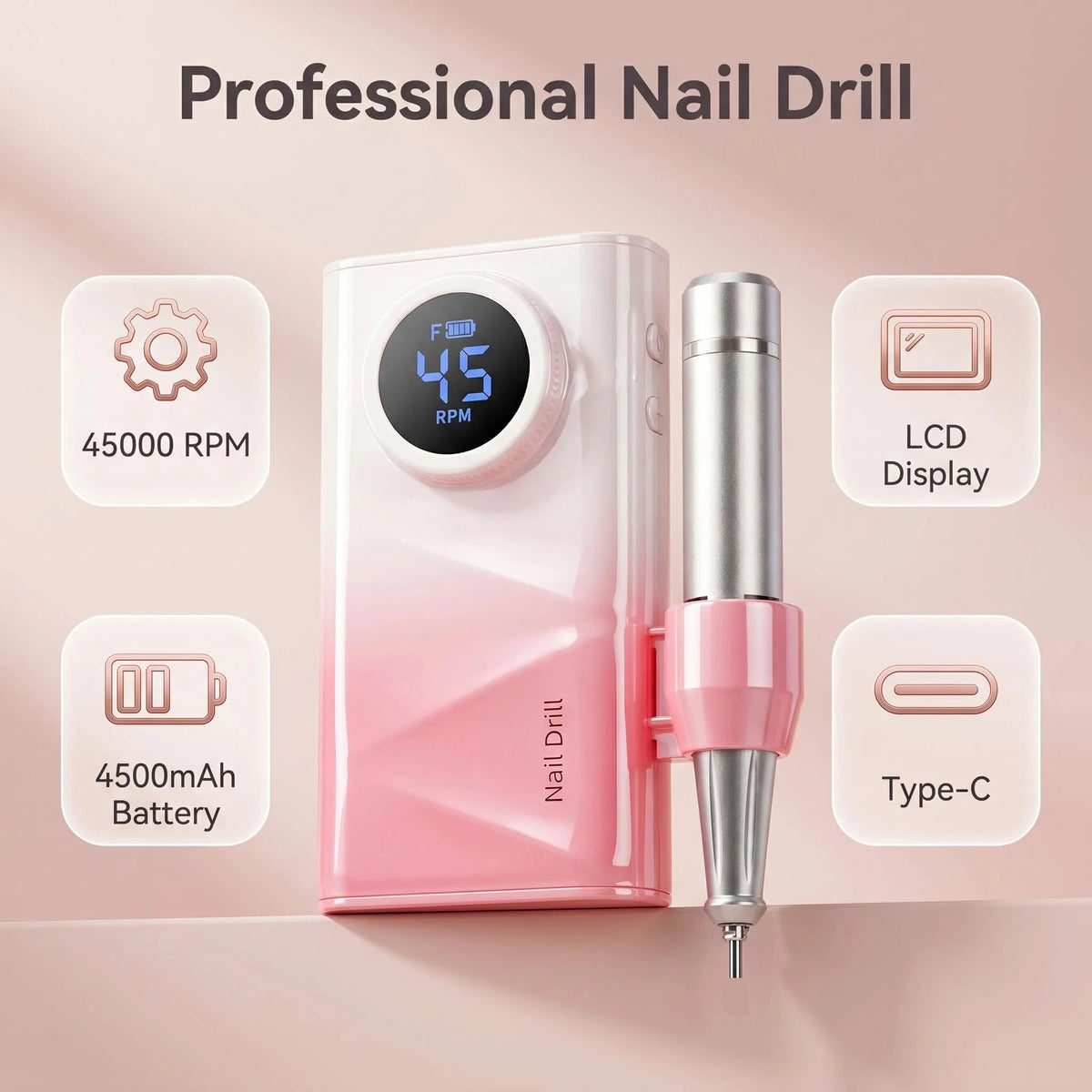 Cordless Nail Drill Professional
