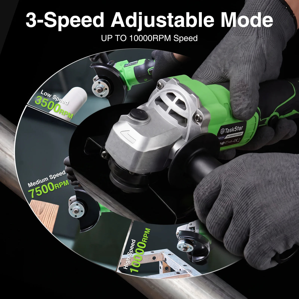 Electric Cordless Angle Grinder