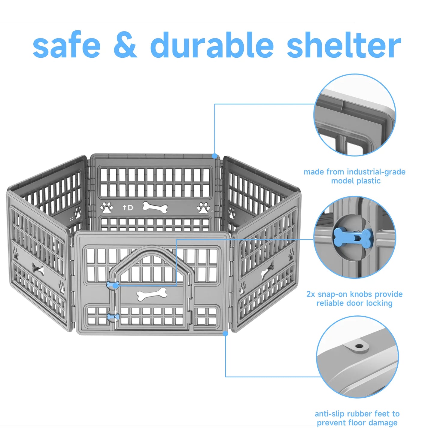 Plastic Pet Playpen