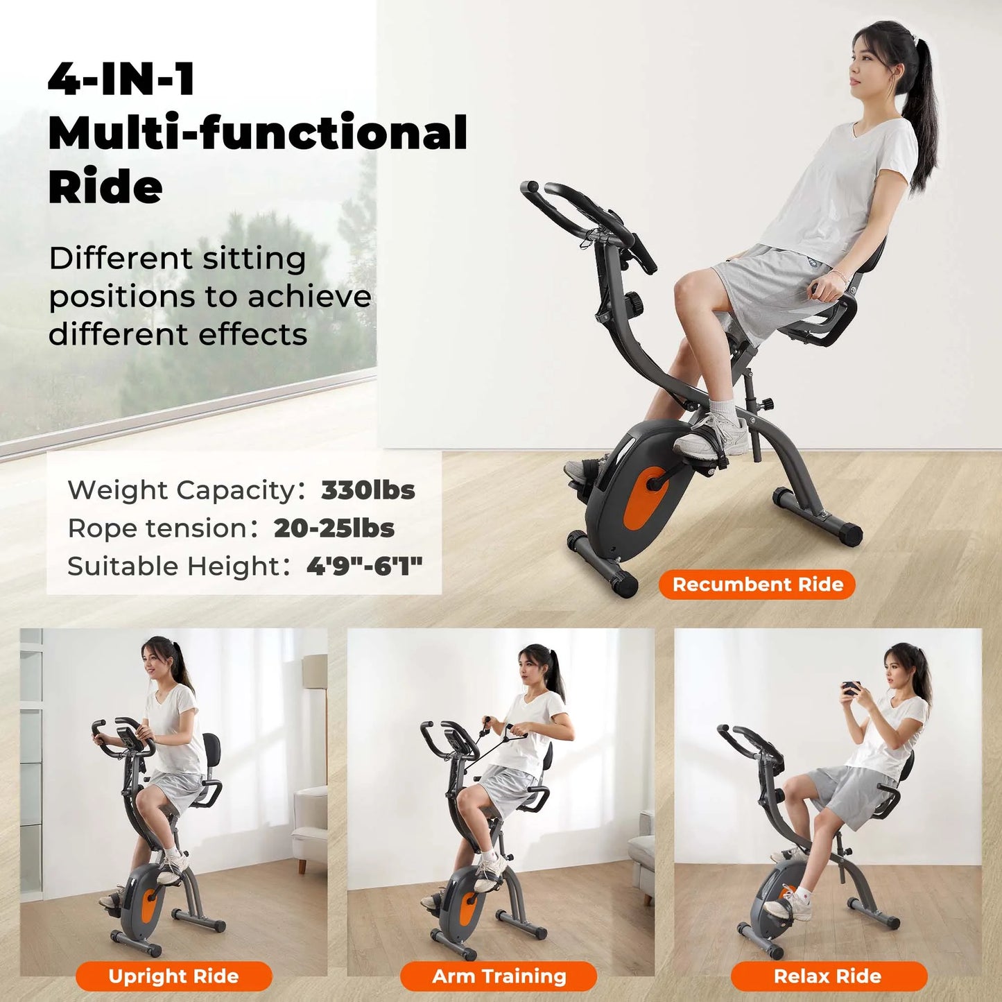 Folding Exercise Bike