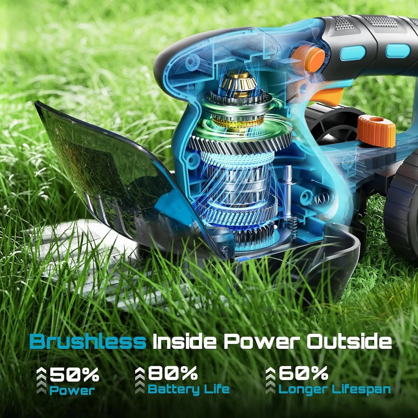 Pole Hedge Trimmer Cordless