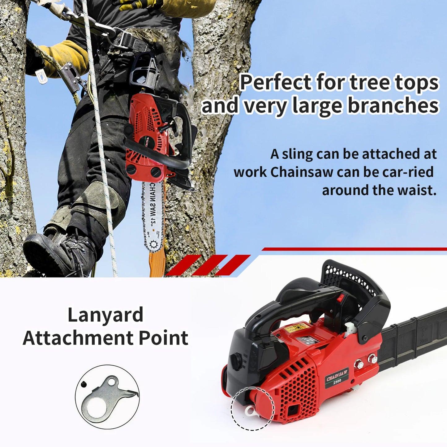 Chain Saw Gasoline 12 Inch