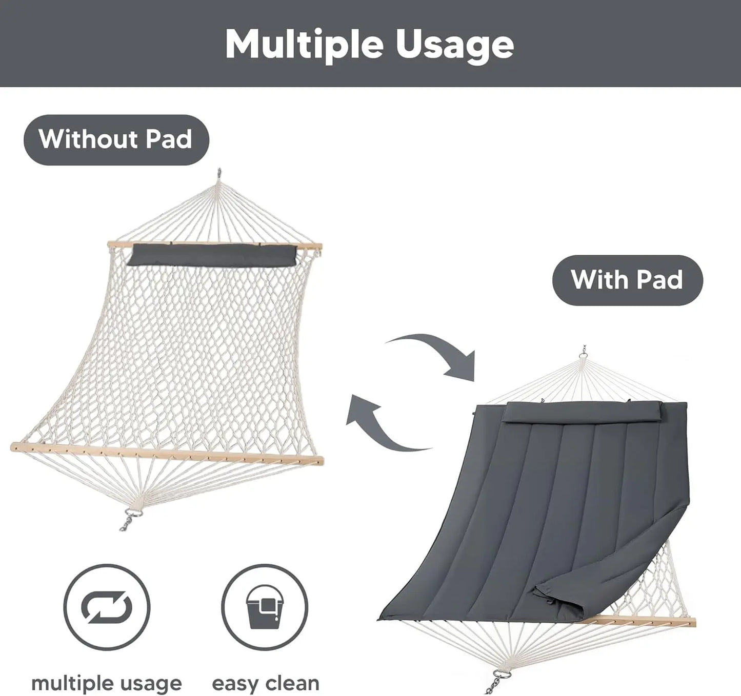 Two-person hammock