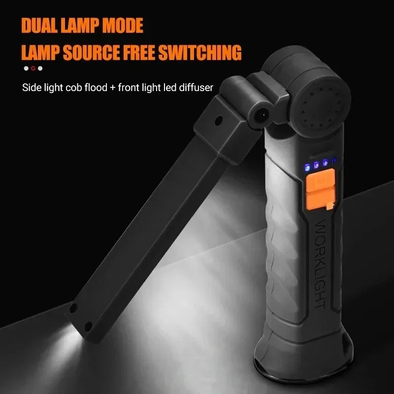 Folding Work Light Rechargeable Magnetic
