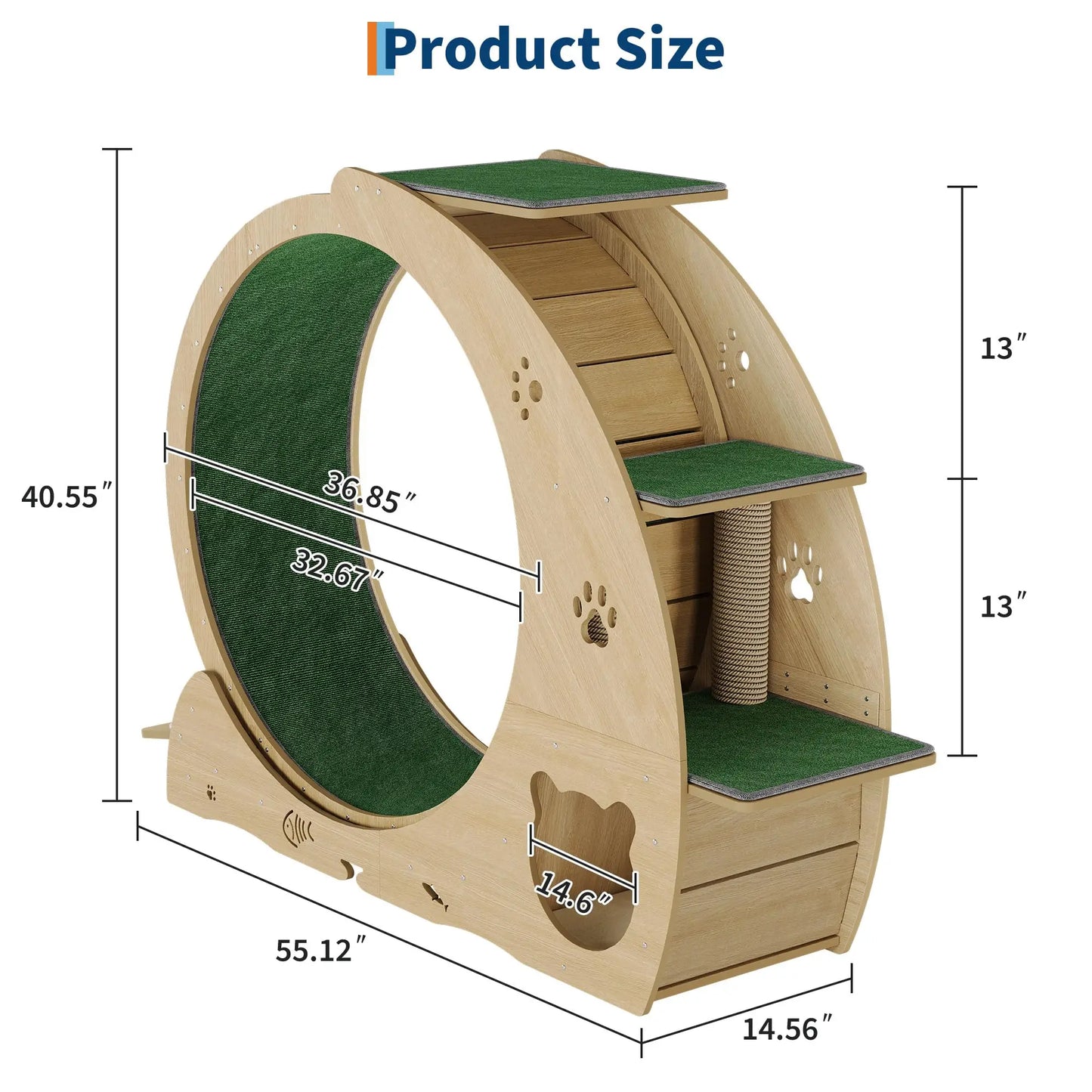 Cat Exercise Wheel