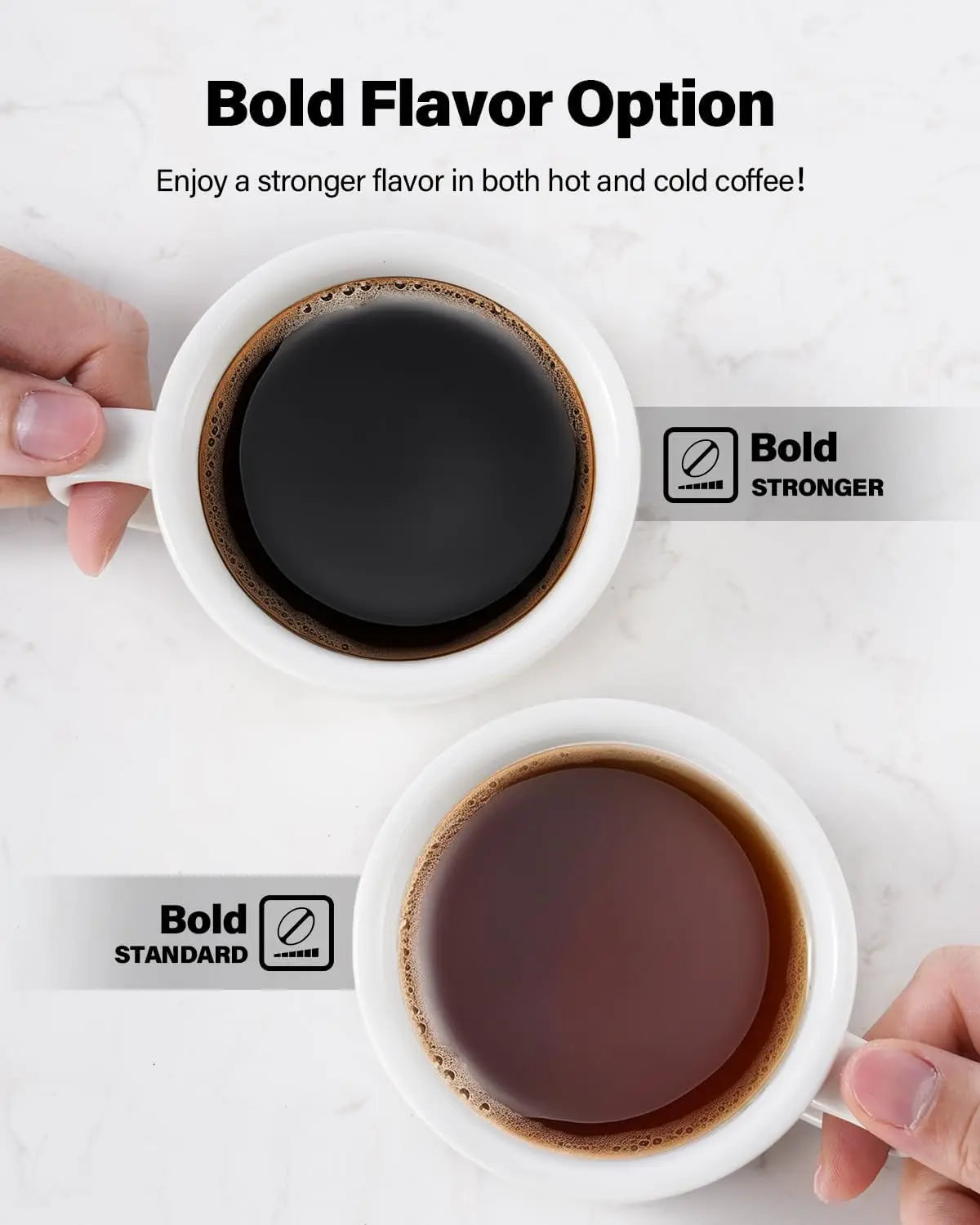 Hot & Iced Coffee Maker