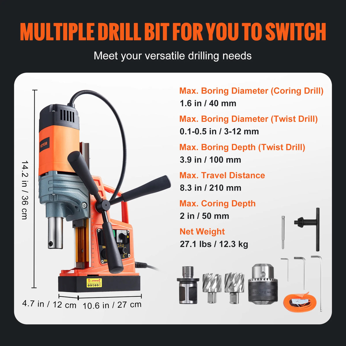 Magnetic Drill Portable