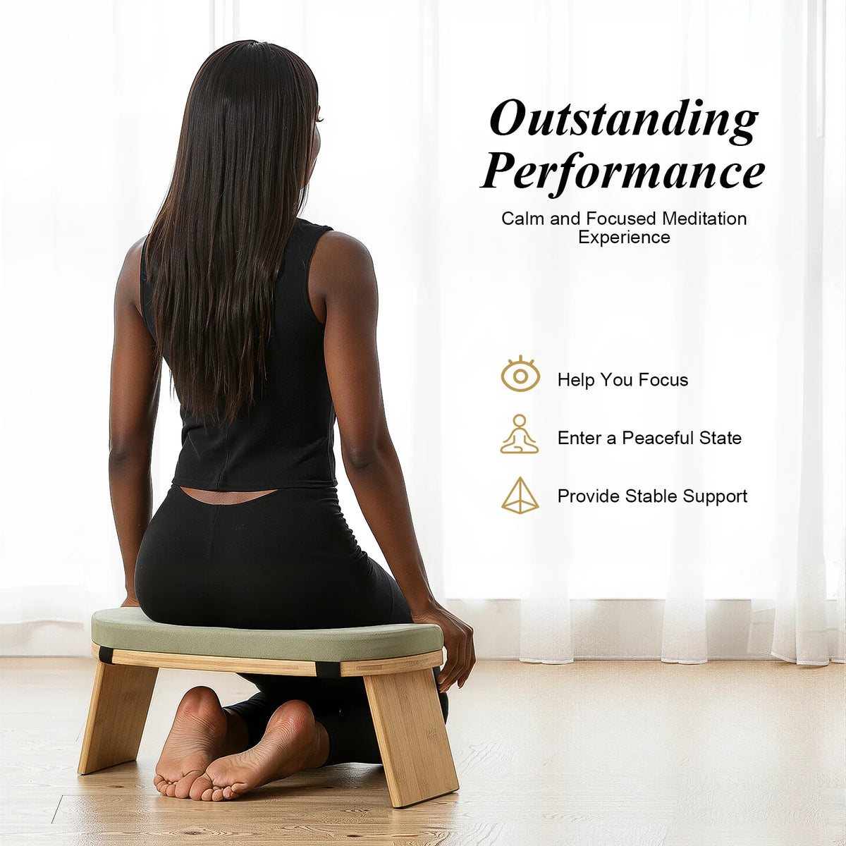 Meditation Bench, Foldable