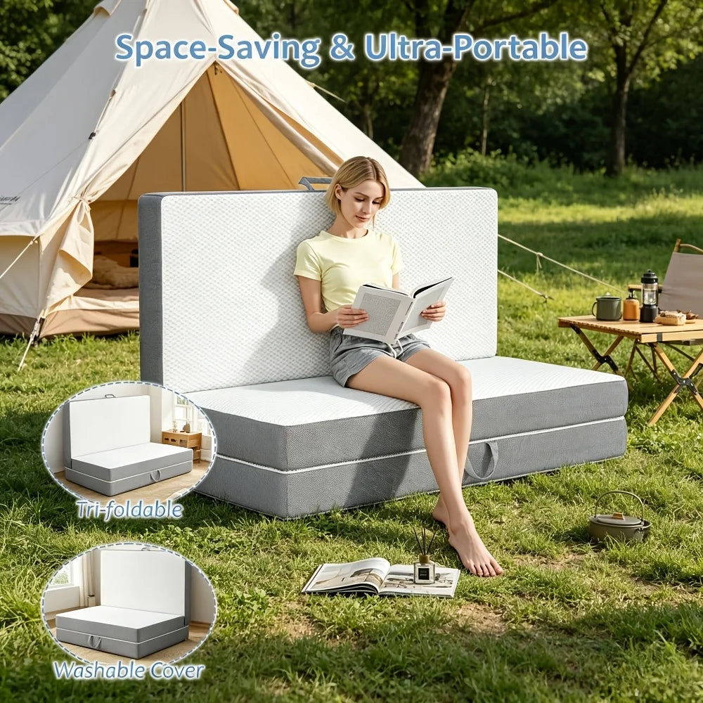 3-In-1 Foldable Mattress Queen Size