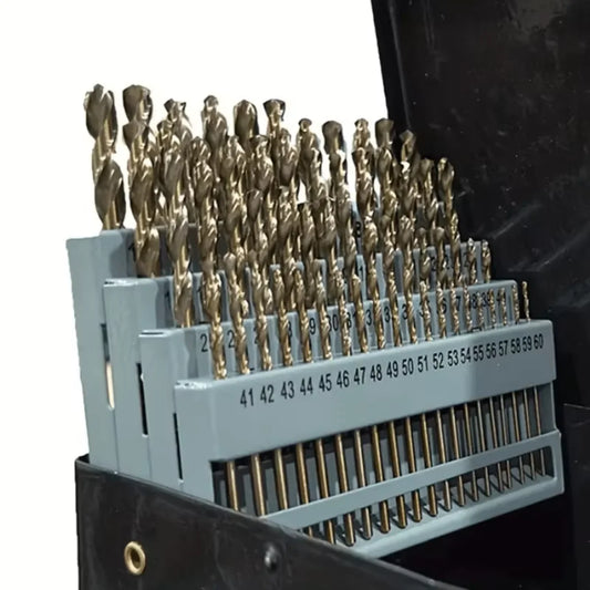 60Pcs Twist Drill Bits