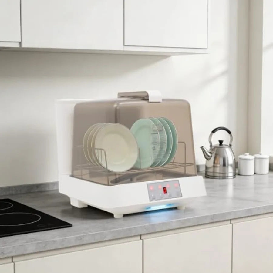 Countertop Dishwasher with 6L Built-in Water Tank